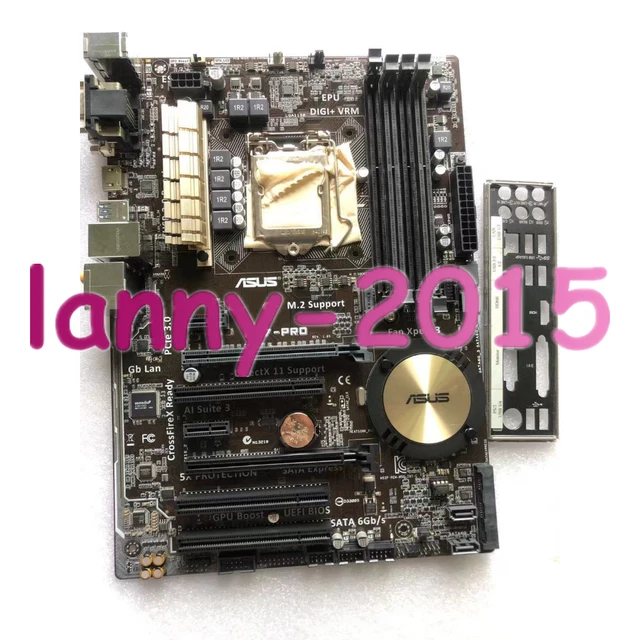 ASUS H97-PRO MOTERBOARD + i5-4460 CPU set Used/Tested