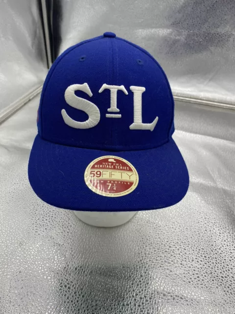 St. Louis Stars NLB Mossy Slate Fitted Ballcap