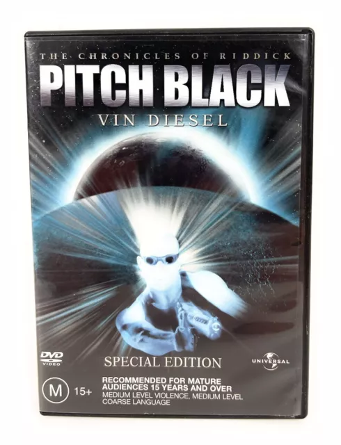 Chronicles Of Riddick: Pitch Black (DVD, 2000) Vin Diesel Horror Region 4