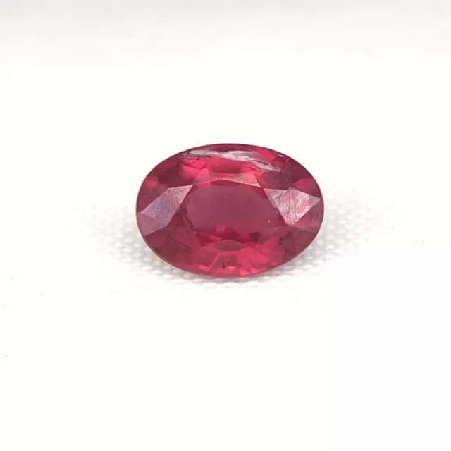 SHOLA Echt 0,94 Ct Natürlicher Purpur Rot Rhodolith Granat aus Tansania