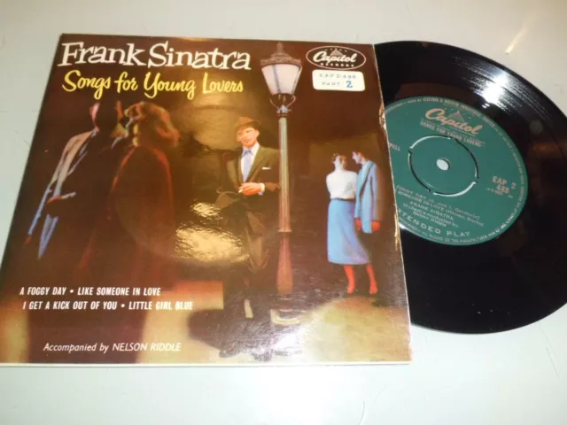 FRANK SINATRA 45 Tours EP 7" VINYLE Records EAP 2-488   -1954 (BT3)