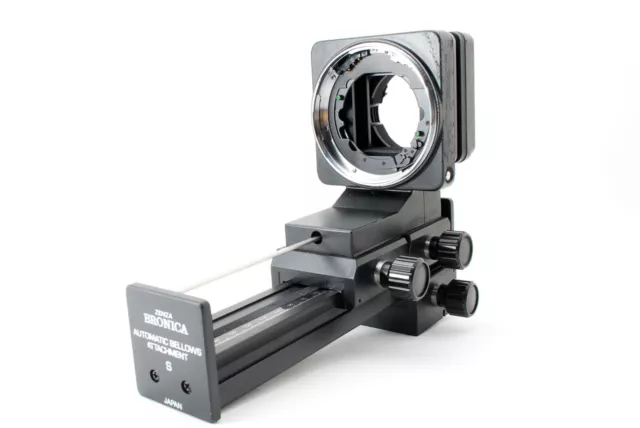 【RARO NUEVO COMO NUEVO】 Accesorio de fuelle automático Bronica S para Macro SQ A AI Japón