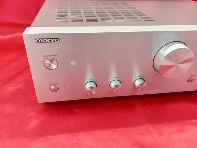 AMPLIFICATEUR STÉRÉO INTÉGRÉ Onkyo A-9050 argent testé à distance Japon ...