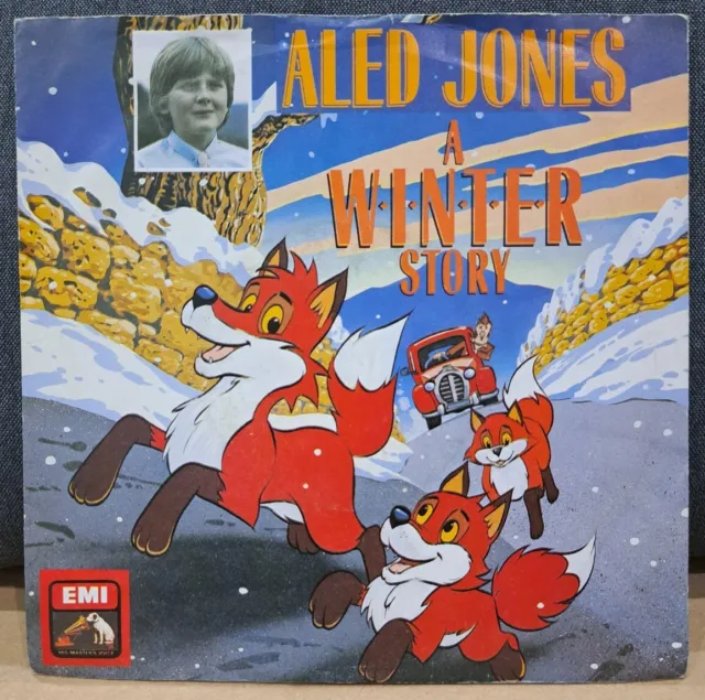 Aled Jones - A Winter Story / Siôn Blewyn Coch , 1986 Classical Pop , 7" Vinyl