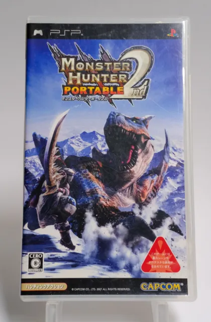 Monster Hunter Portable 2, PSP game - JAPANESE VERSION