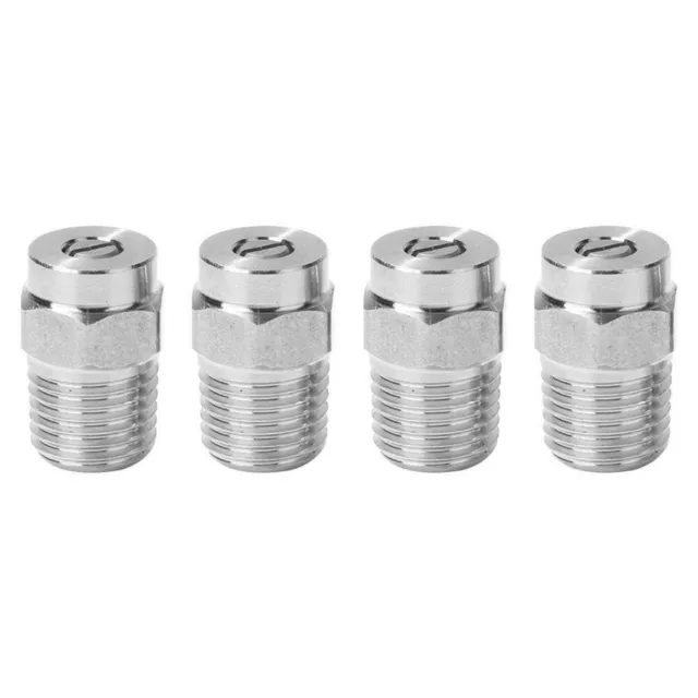 Durable Threaded Replacement Nozzles for Pressure Washer Surface Cleaner (4pcs)