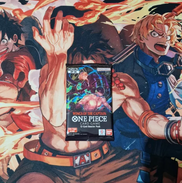 One Piece - OP 06 - Wings Of The Captain - Sealed Booster Packs -  English