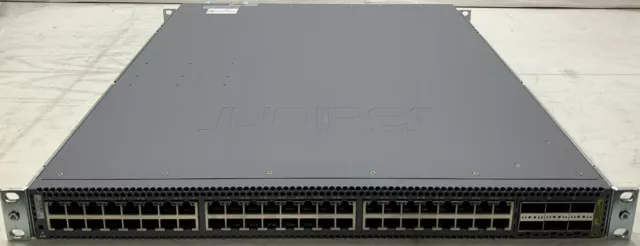 JUNIPER QFX5100-48T-AFI 48-PORT 10GbE/1GbE/100 MBPS RJ-45 Switch 2x AC