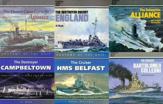 CLASSIC ANATOMY OF The Ship Series 1982 - 1997 36 Issues Collection On ...