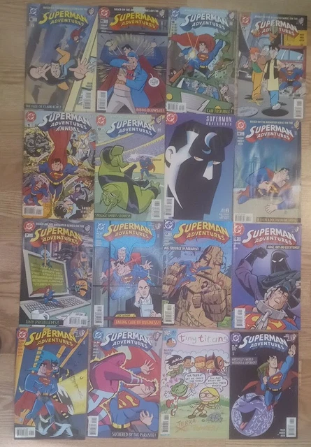 Superman Adventures.....set of 16 DC Comics