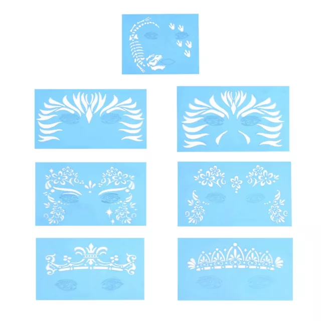 Face Paint Stencil Flower Stencil Durable For Costume Ball For Role