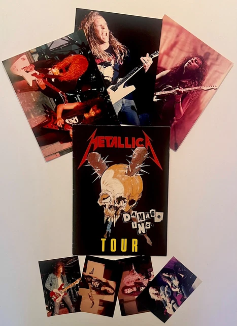 LLICA Damage Inc. Tour 1986 パンフレット Metallica Damage Inc Tour 1986 FOR SALE! - PicClick UK