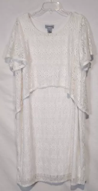 Catherine's Lace Dress Size OX White