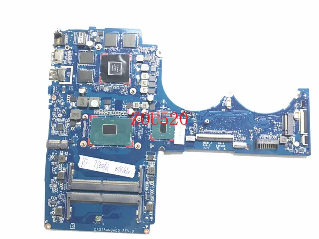 For HP PAVILION 15T-CB000 926307-601 w/ i5-7300HQ GTX1050 4GB Laptop Motherboard