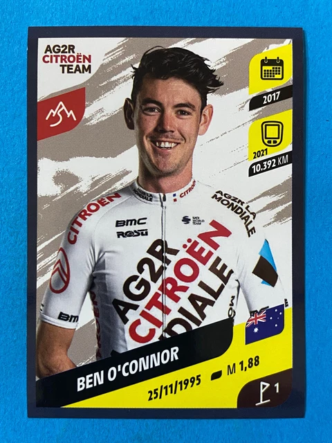 Ben OCONNOR *** Carte Postale *** AG2R La Mondiale - 2022