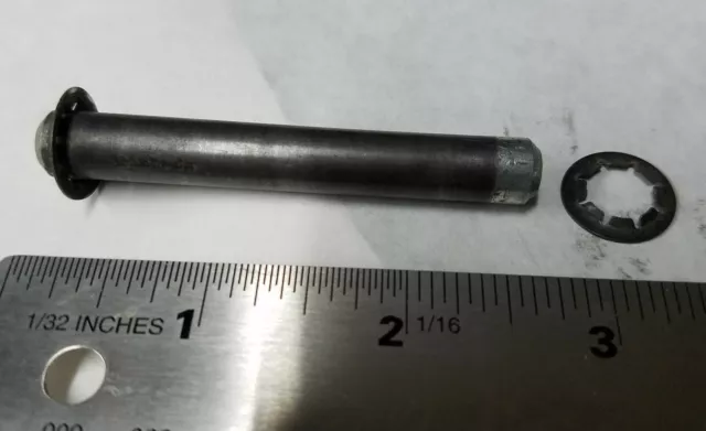 Minn Kota Trolling Motor Pivot Hinge Pin & Speed Nuts Old Transom Mount Bracket