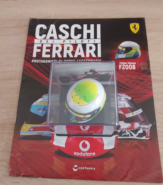 Casco Massa 2008 Piloti Ferrari Scala 1/5 + Fascicolo  Centauria