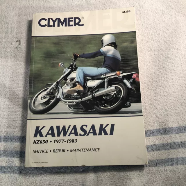 Kawasaki KZ 650 Service And Repair Clymer Manual.