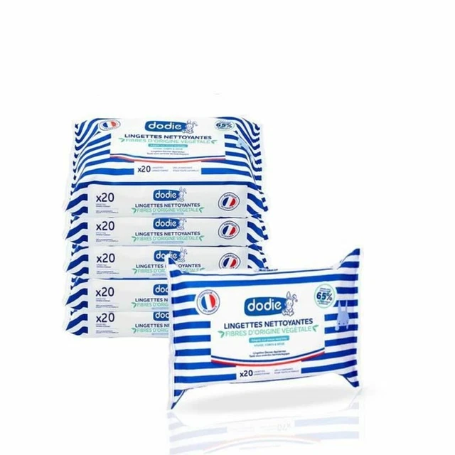 Lingettes imprégnées Dodie 6 uds