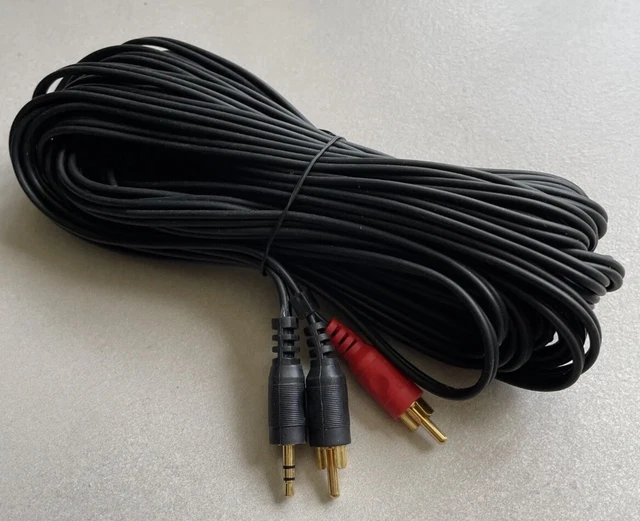 QUIKLOK ITST//J352RCA-1 CAVO MINI JACK STEREO 3,5 TRS/2 RCA LUNGHEZZA 1 MT - Foto 8