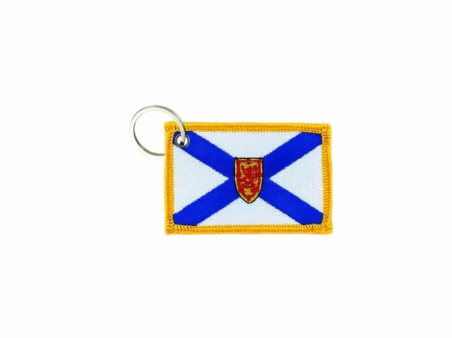 Schlüsselanhänger fahne flagge flaggen bestickt anhänger nova scotia kanada