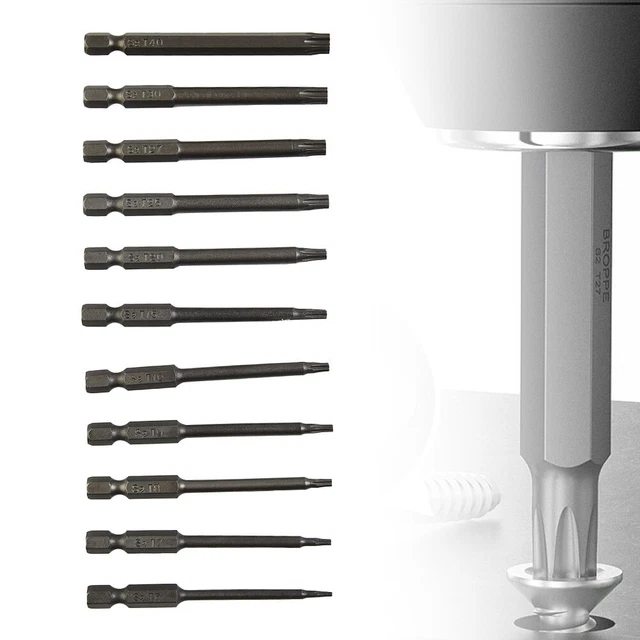 Carré Tournevis SQ4 - Embout 1/4 Hexagonal Magnétique - Tige 2 Pouces - Neuf Sous Emballage