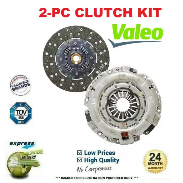 VALEO 2-PC CLUTCH KIT for FIAT STILO 2.4 20V 2001-2006