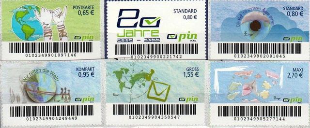 Deutsche Privatpos - PIN Woltersdorf - 20 Jahre PIN 2022, postfrisch