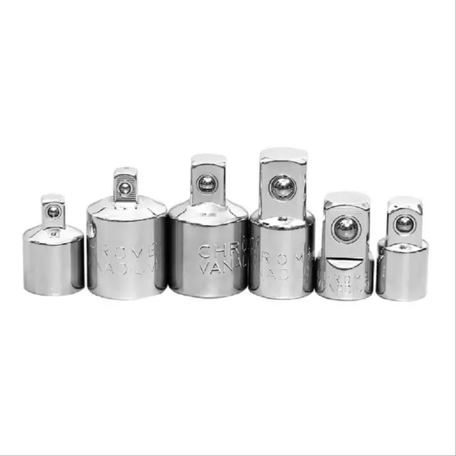 6-Piece Impact Reducer Adapter Socket Wrenches Multitool for Drive Air Ratchet
