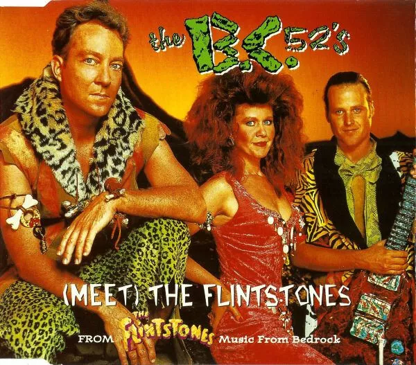 Rare 1994 CD Single -  The BC-52s : (Meet) The Flintstones (B-52'S)