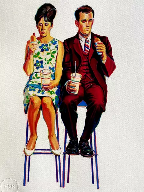 Wayne Thiebaud 1986 Efr (Lichtenstein Mel Ramos David Hockney Warhol)