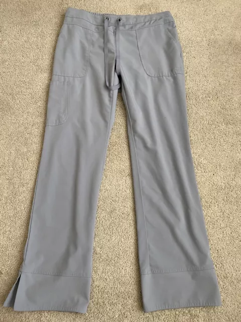 greys anatomy by barco Womens MEDIUM Gray Scrub Pants VEUC