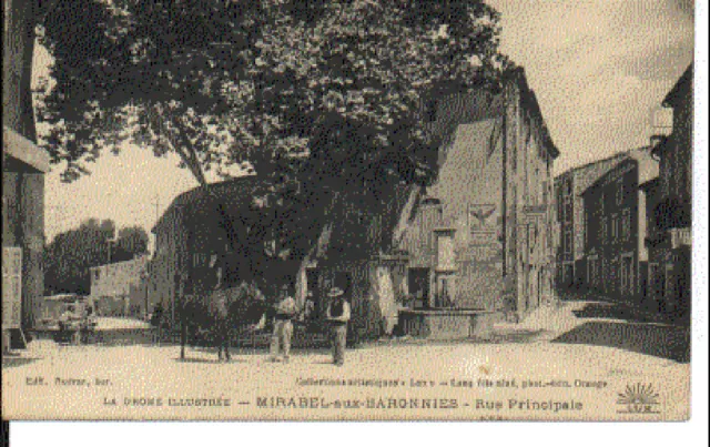 (S-43800) FRANCE - 26 - MIRABEL AUX BARONNIES CPA      LUX  ed.