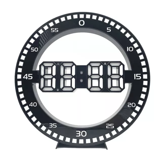 Orologio da Parete per Soggiorno 3D LED Orologio da Parete Portatile Orolog3682