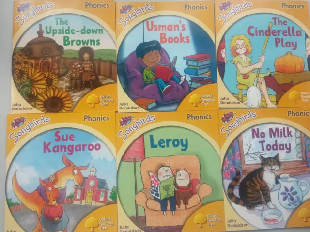 Oxford Reading Tree Songbirds Phonics Lev 5 Set Phonics 6 Books Julia Donaldson