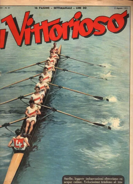 [Atp] Vittorioso Originale Anno 1951 Numero 31