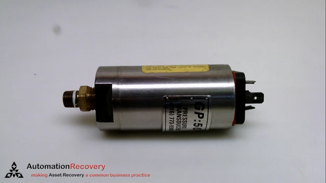 Gp:50 211-C, Pressure Transducer, 0-5Vdc, 2,000 Ohms, 0-15Psig #241044