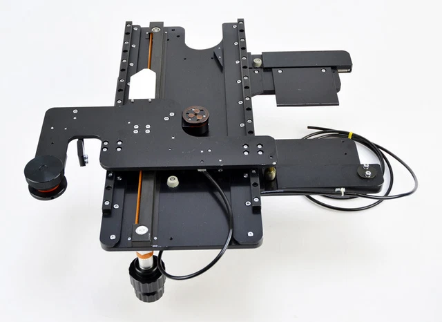 Microscope Inspection Table OLYMPUS MICROSCOPE WAFER Vacuum Inspection Table XY-Stage Max. 8