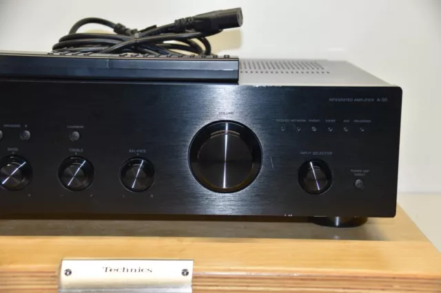 Pioneer A-30 Integrated Amplifier/Amplifier in Black with Remote 3