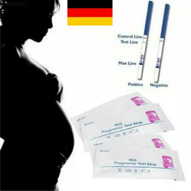 Schwangerschaftsteststreifen Ultra Sensitive 10MIU Home Urine Test ONE STEP DE