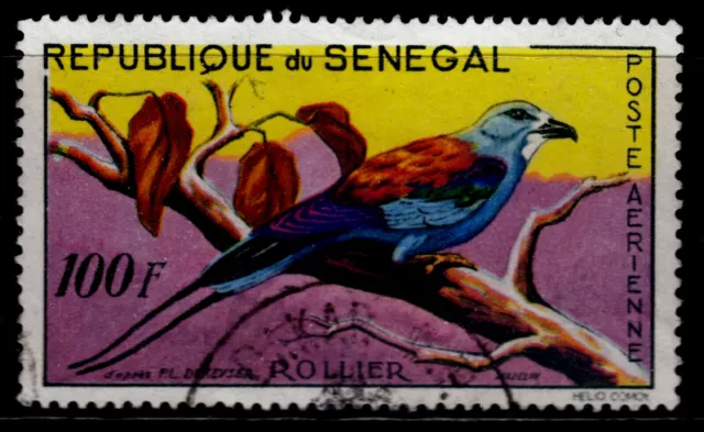 Senegal 240, 100 Fr. Flugpost-Vögel