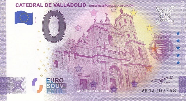 Billet Souvenir 0 Euro Malte – FEAP 2022-1 – Neuf, Jamais Circulé