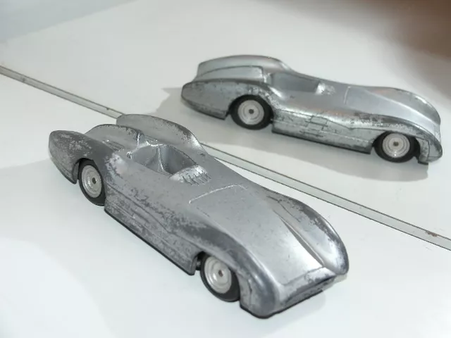 Vintage MARKLIN  die cast metal 1/43 TOYS MERCEDES BENZ 24 H Le Mans W196 1955