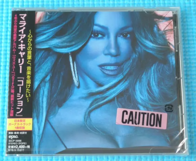 MARIAH CAREY CD Caution w/Bonus Track w/Sticker 2018 Japan OBI SICP-5996 New