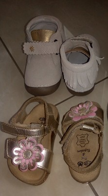Lot De 3 Paires De Chaussures Bebe Taille 18 Et 19 Eur 19 00 Picclick Fr