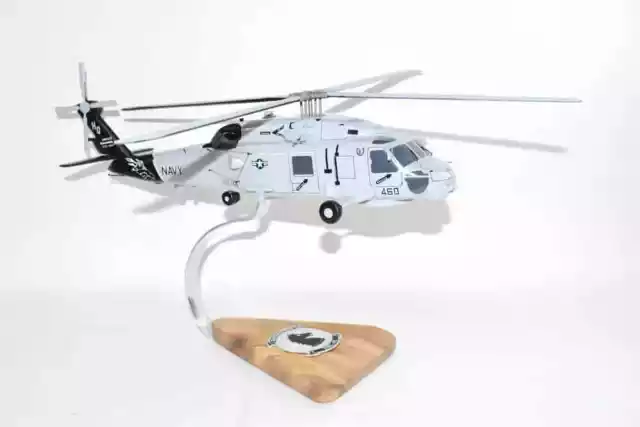 Sikorsky® SH-60B SEAHAWK®, HSL-46 Grandmasters, 16" Mahogany Scale Model