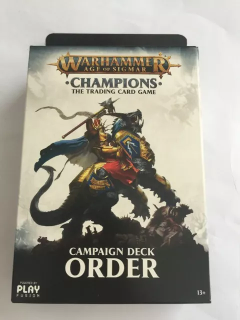 Mazos de campaña Warhammer Age of Sigmar Champions Chaos Order Death Destruction 2