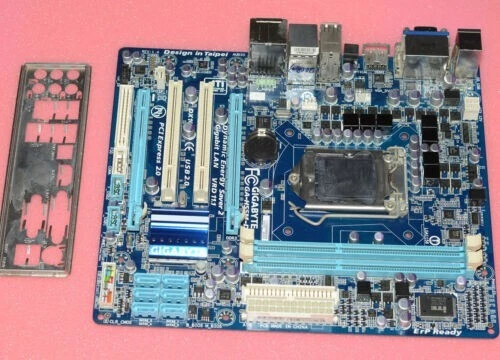 ORIGINAL GIGABYTE GA-H55M-D2H V1.0 Intel H55 Motherboard 1156 DDR3 £51. ...