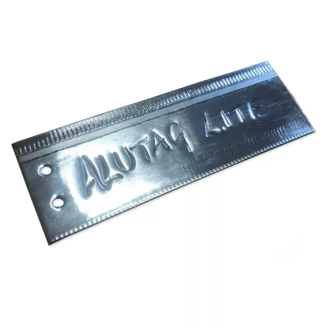 25 x Large Alu-Tag Aluminium Blank Herb, Plant, Shrub and Tree Labels Markers