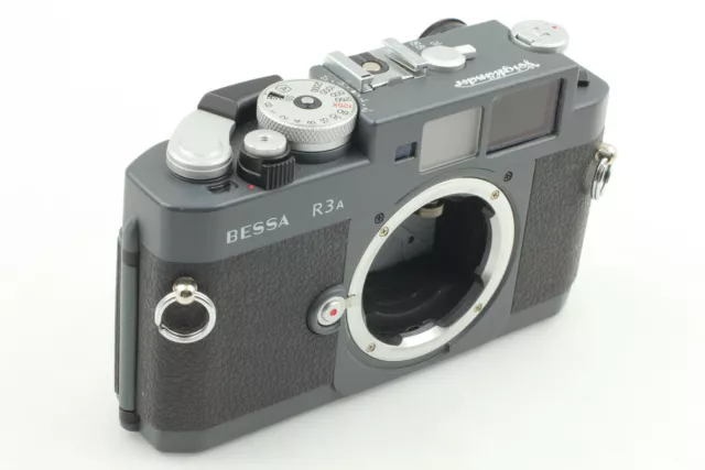 [MINT] Cámara de película con telémetro gris Voigtlander BESSA-R3A de 35 mm... 3